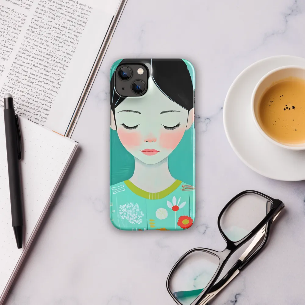 Tranquil Blossom | Phone Case |  14 Plus | Snap Case | Glossy