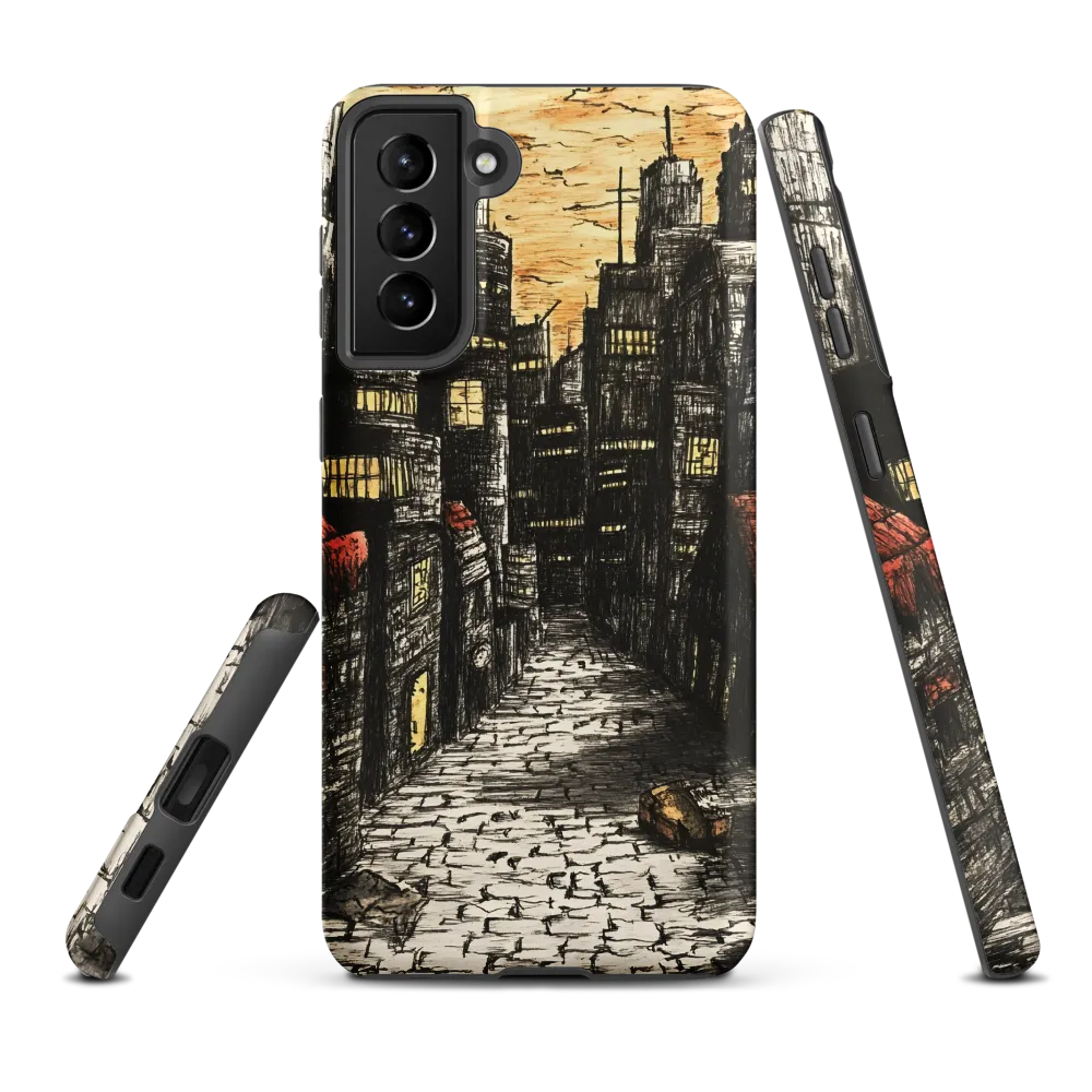 Urban Twilight: A Desolate Cityscape