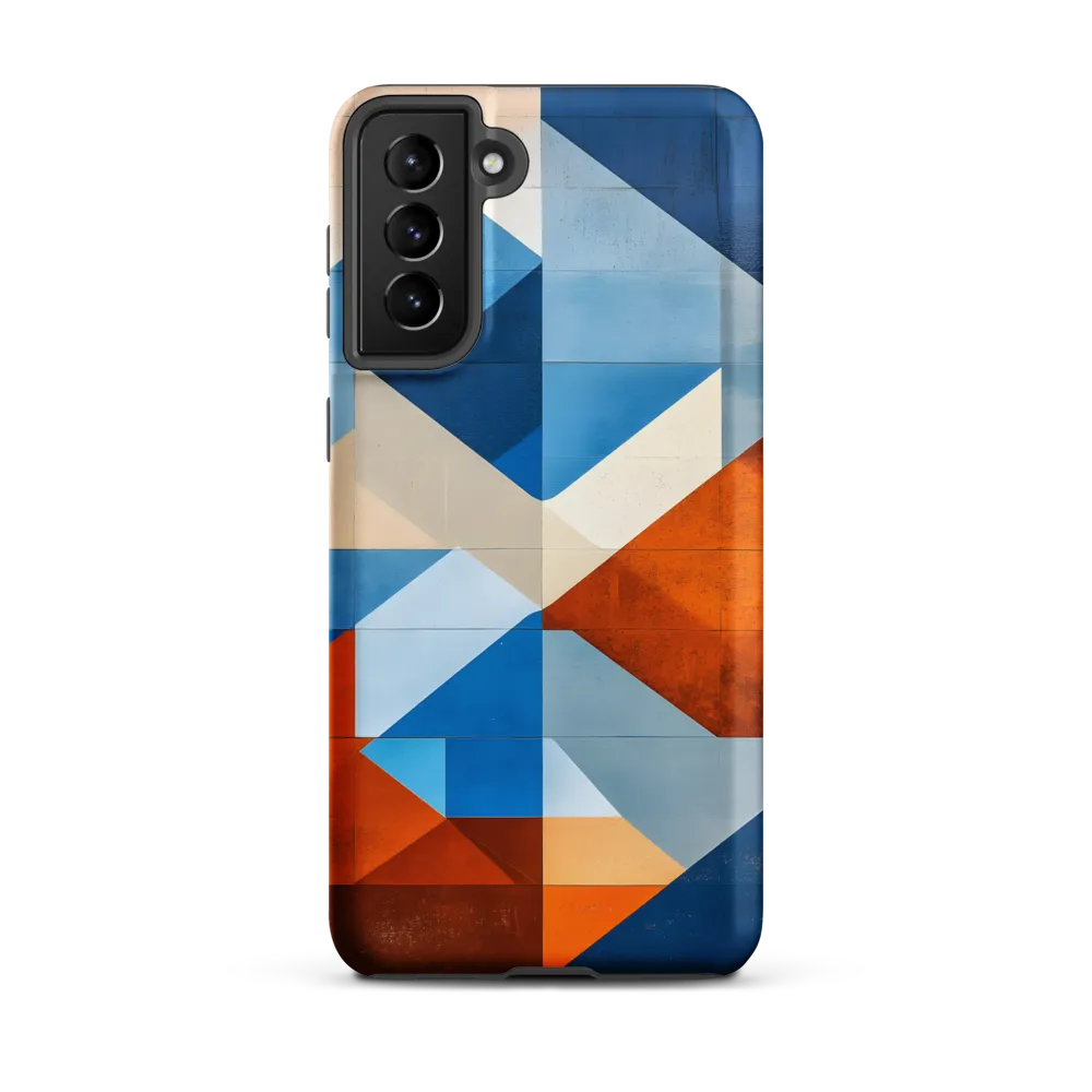 Geometric Harmony: A Vibrant Landscape