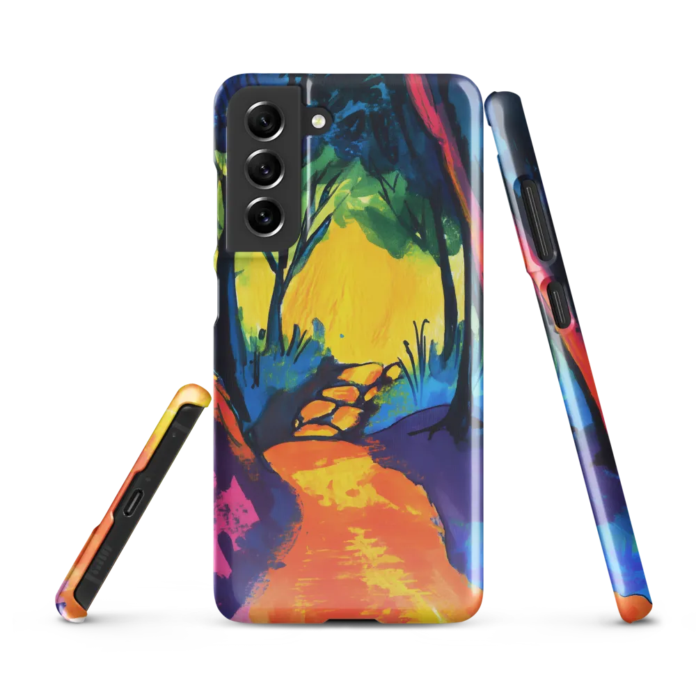 Path Through a Vibrant Forest