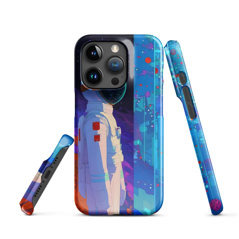 Cosmic Exploration: The Astronaut's Journey | Phone Case |  15 Pro | Snap Case | Glossy