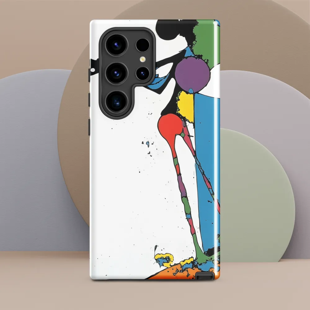 Dynamic Abstract Movement | Phone Case |  S24 Ultra | Tough Case | Glossy