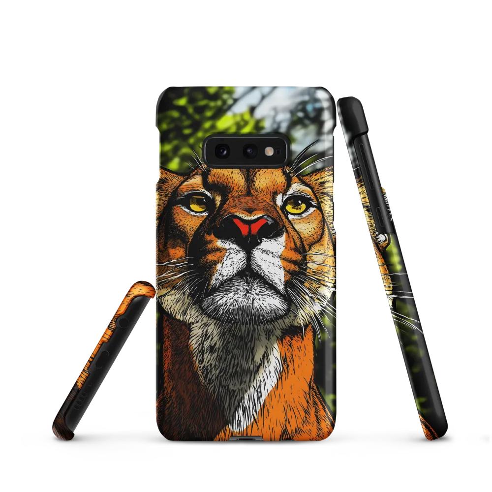 Regal Gaze: The Lioness in Focus