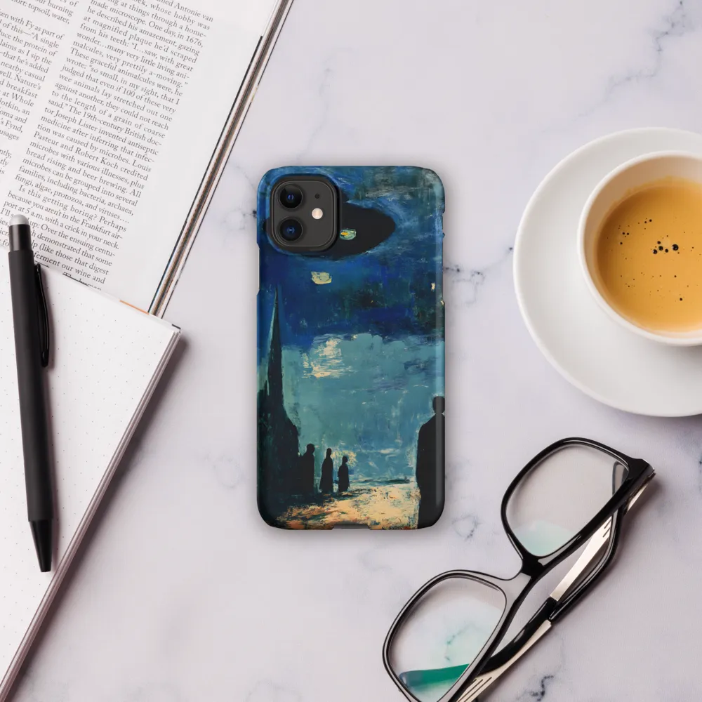 Enigmatic Encounter: A Surrealist UFO Landscape