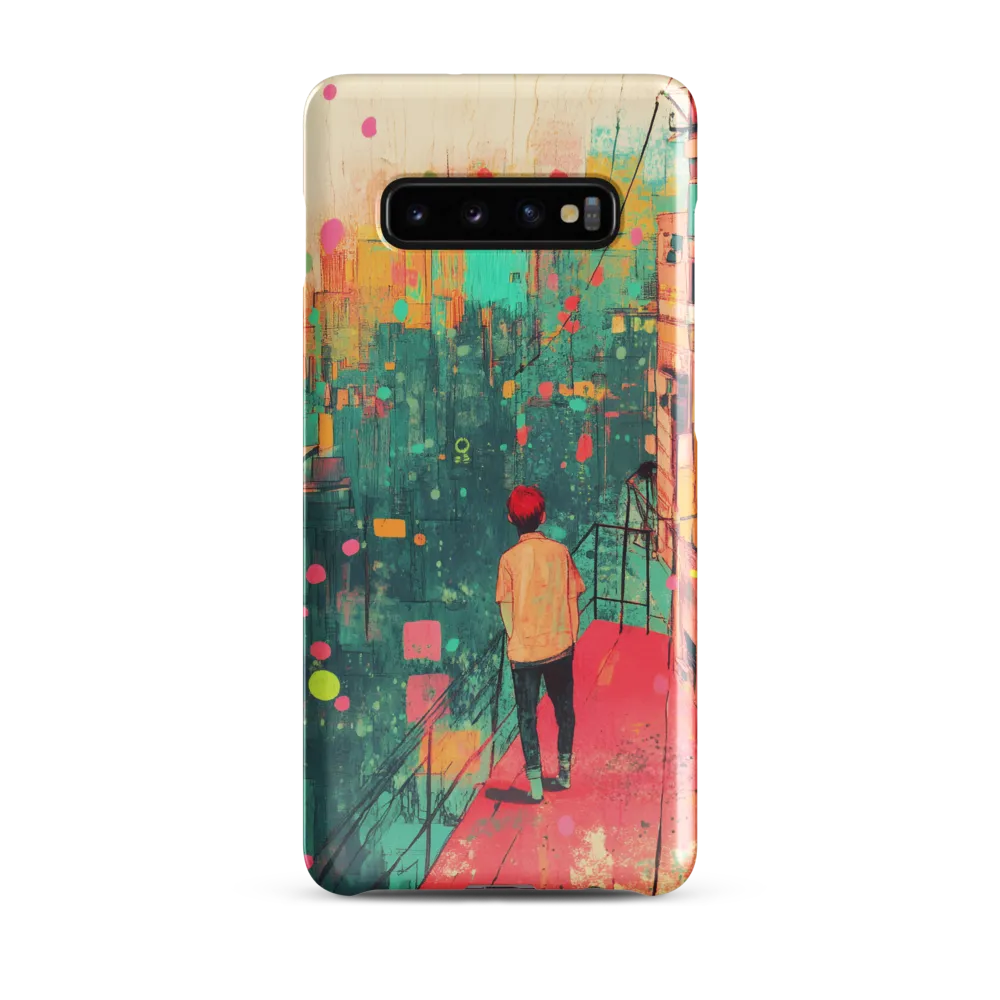 Contemplation Above the City | Phone Case |  S10 Plus | Snap Case | Glossy