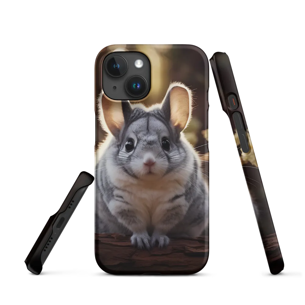 Curious Chinchilla in the Forest