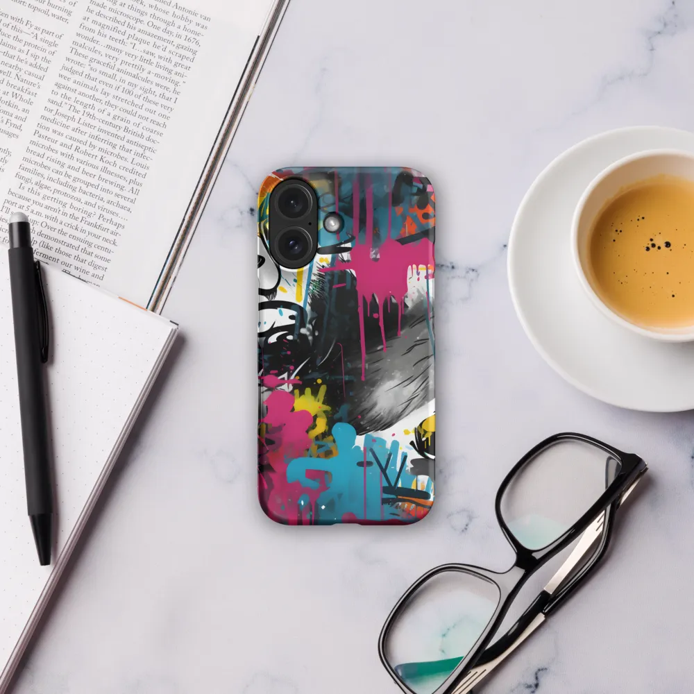 Urban Symphony: The Playful Panda | Phone Case |  16 | Snap Case | Matte