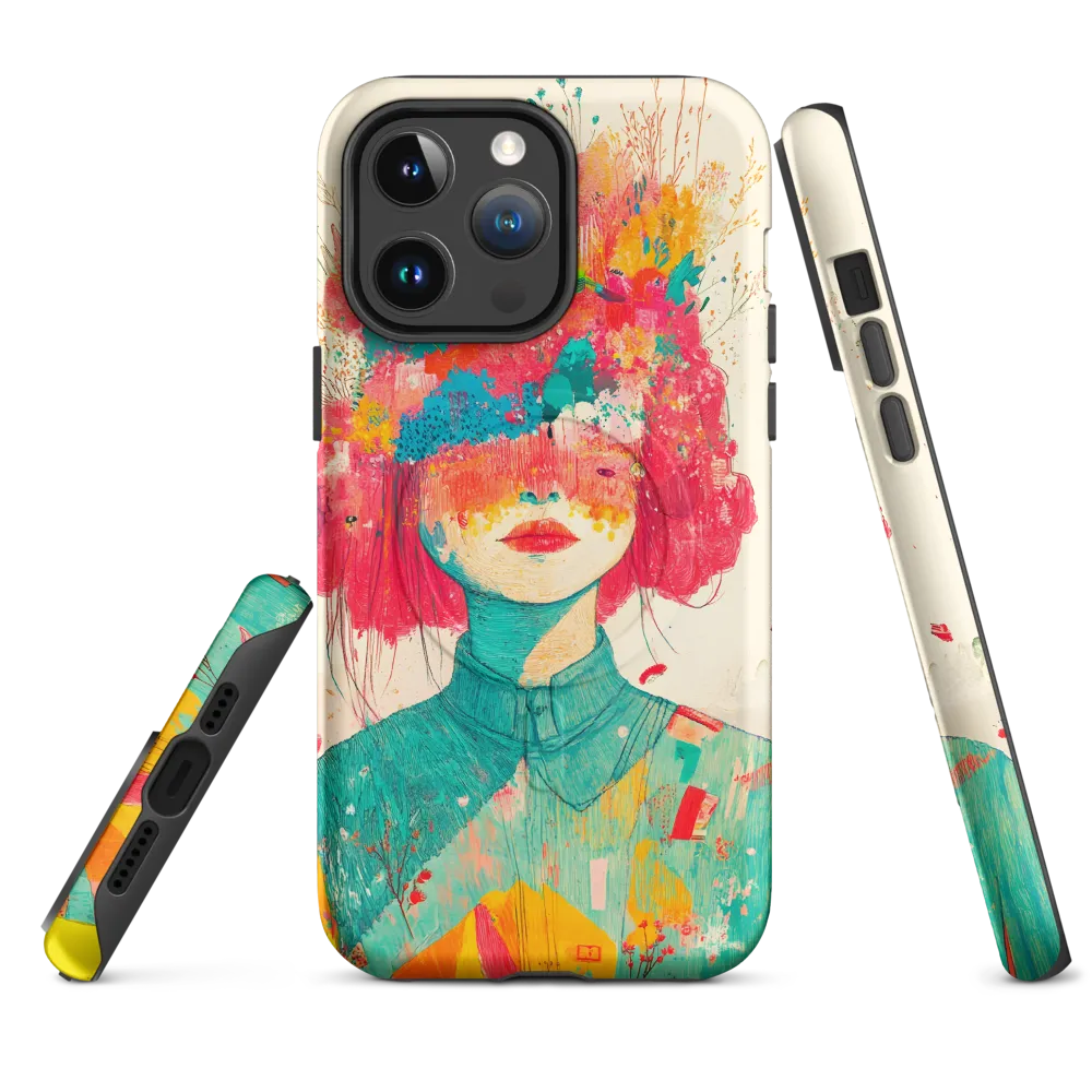 Whimsical Floral Portrait