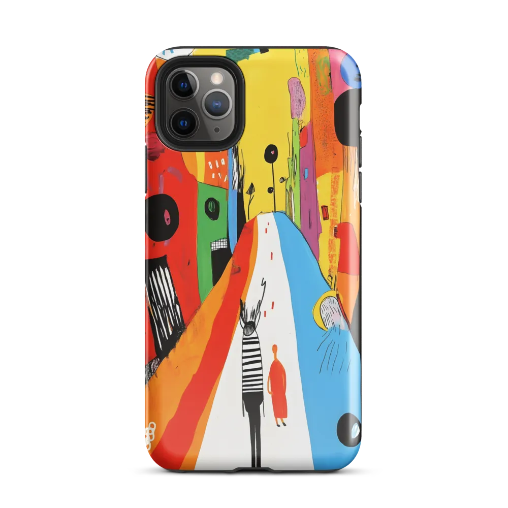 Vibrant Urban Journey | Phone Case |  11 Pro Max | Tough Case | Glossy