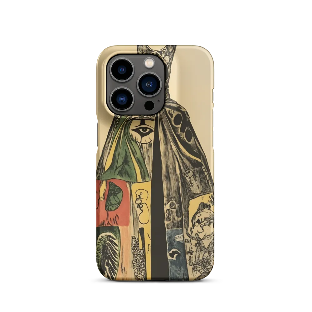 Mystical Cloak of Symbols | Phone Case |  14 Pro | Snap Case | Matte
