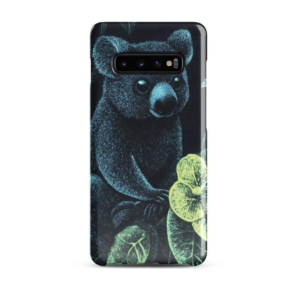 Whispers of Nature: The Enigmatic Koala | Phone Case |  S10 Plus | Snap Case | Glossy