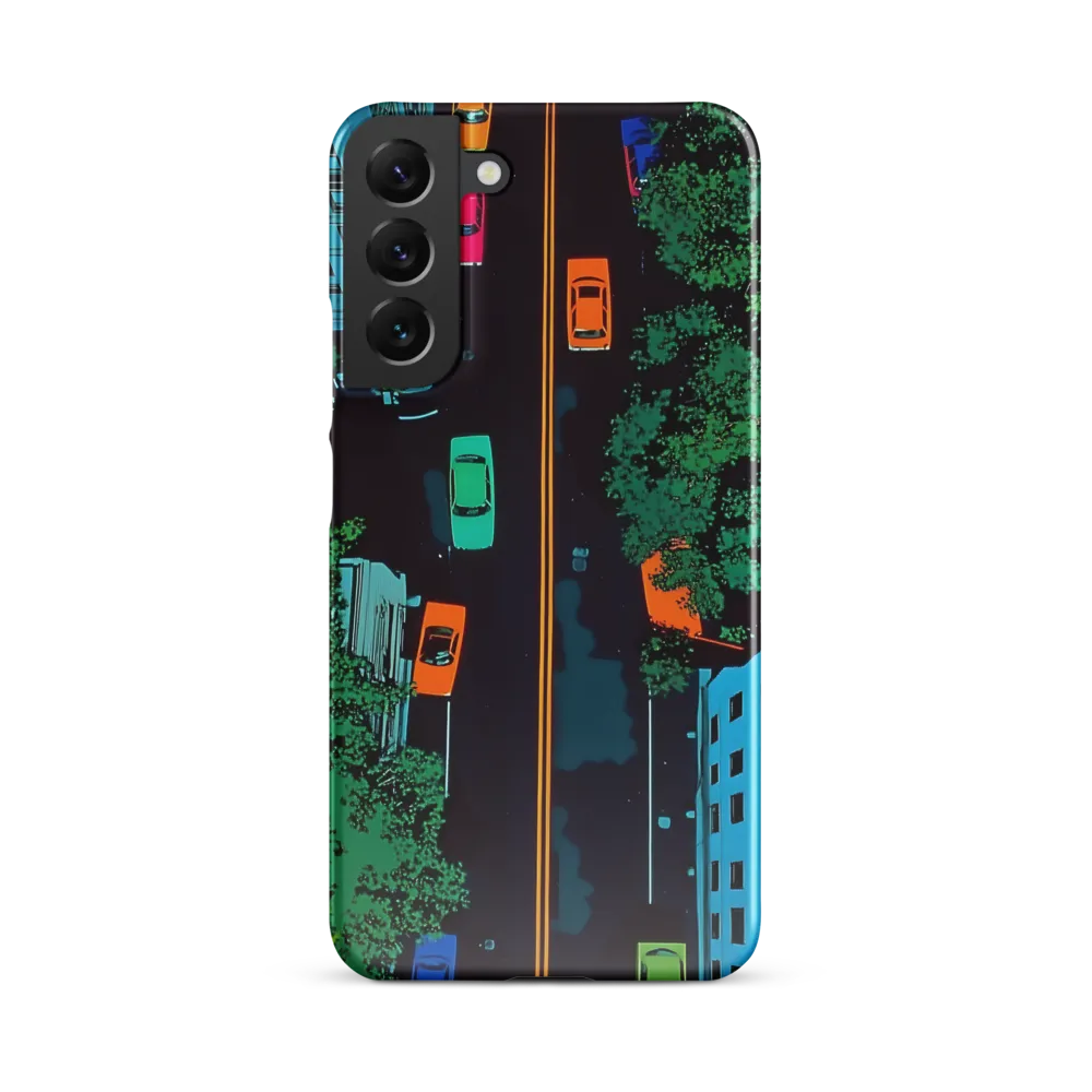 Urban Pulse: A Colorful Intersection