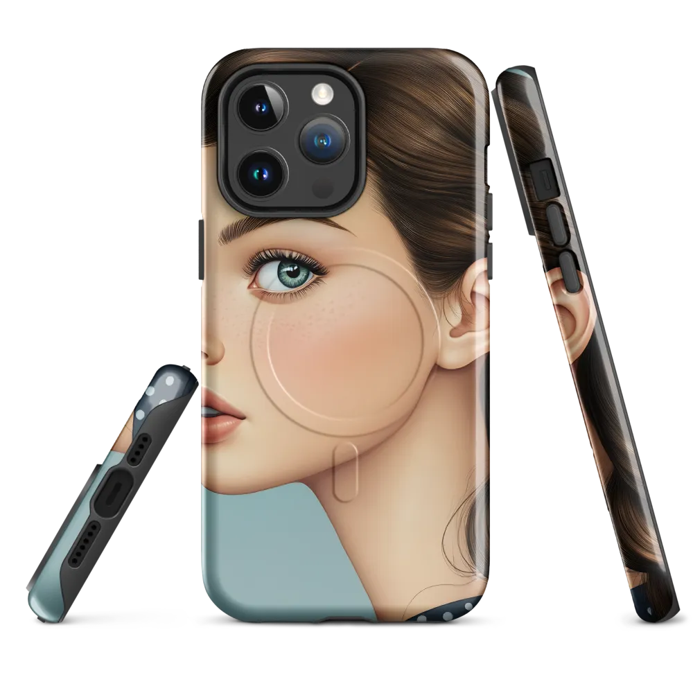 Captivating Gaze: A Modern Portrait