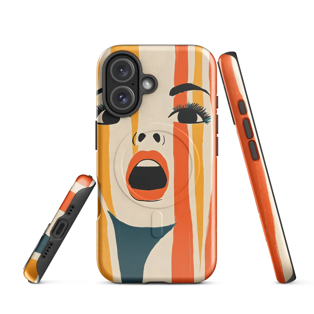 Vivid Expression | Phone Case |  16 | MagSafe® Tough Case | Glossy