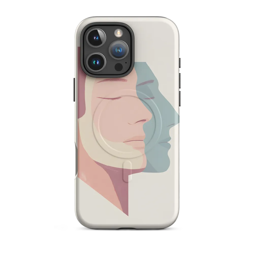Dual Facets of Serenity | Phone Case |  16 Pro Max | MagSafe® Tough Case | Matte