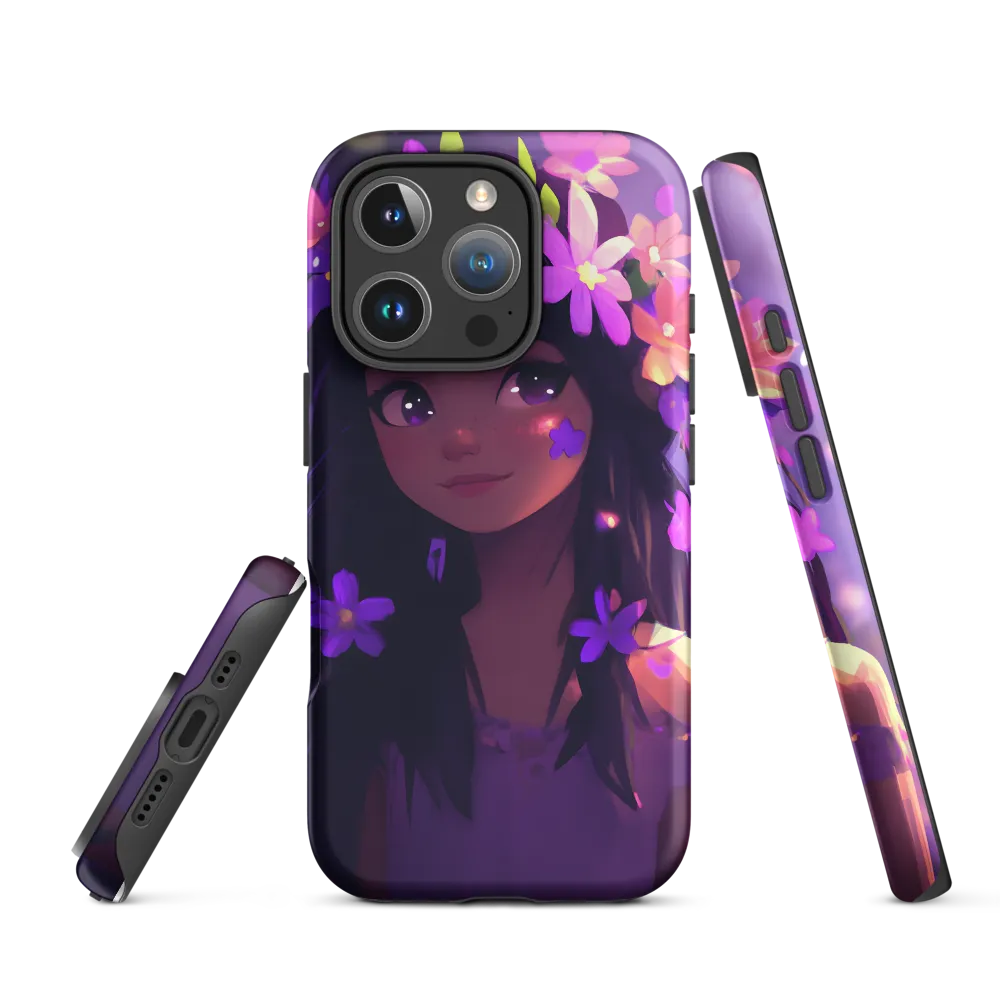 Whispers of Blossoms | Phone Case |  16 Pro | Tough Case | Matte