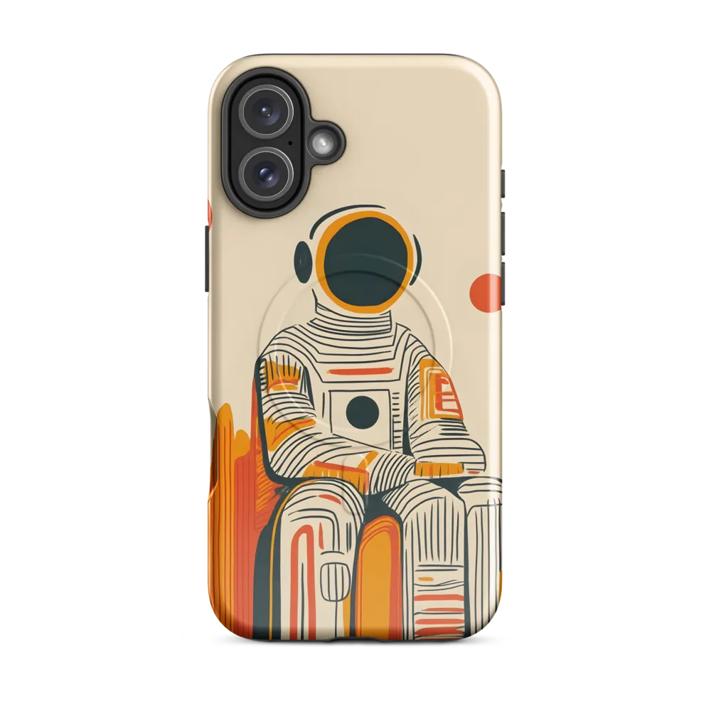 Contemplation of the Stars | Phone Case |  16 Plus | MagSafe® Tough Case | Glossy