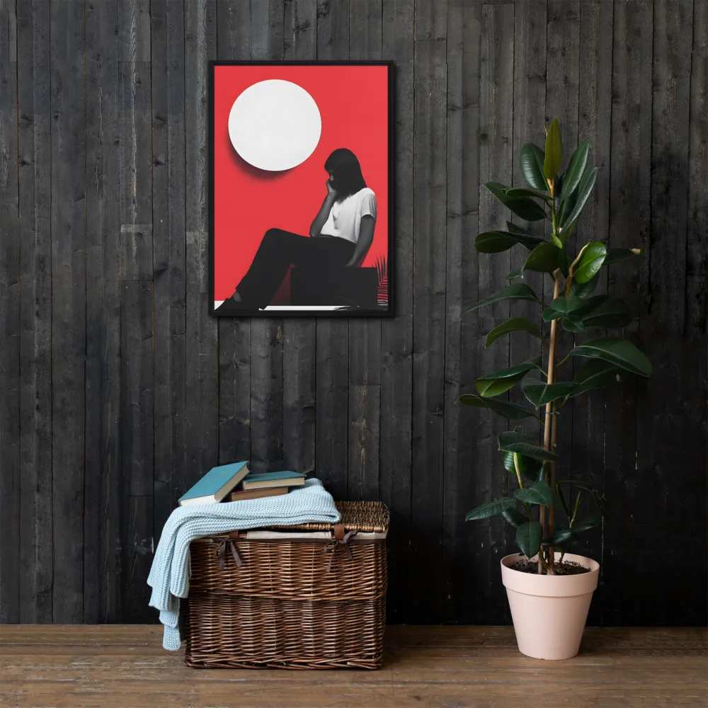 Contemplation in Red