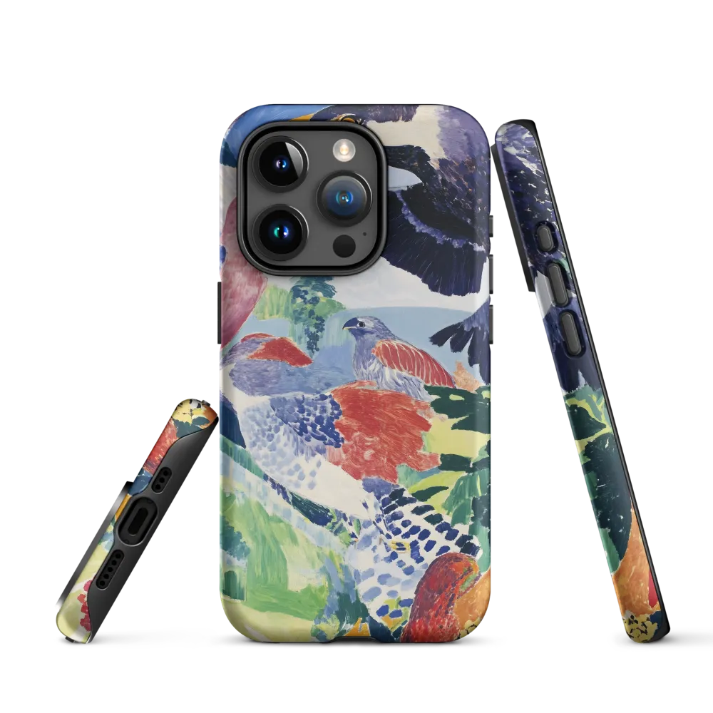 Symphony of Birds | Phone Case |  15 Pro | Tough Case | Matte