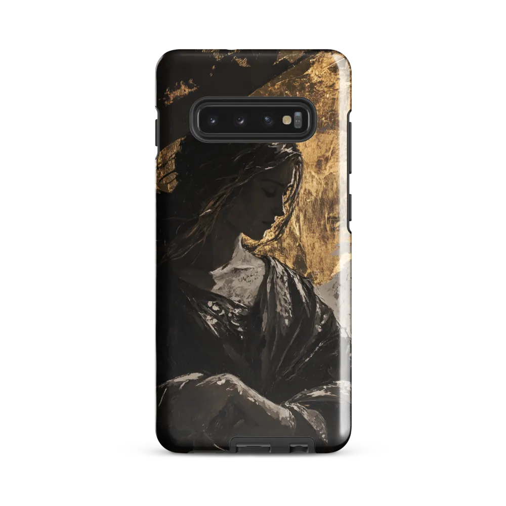 Golden Serenity | Phone Case |  S10 Plus | Tough Case | Glossy