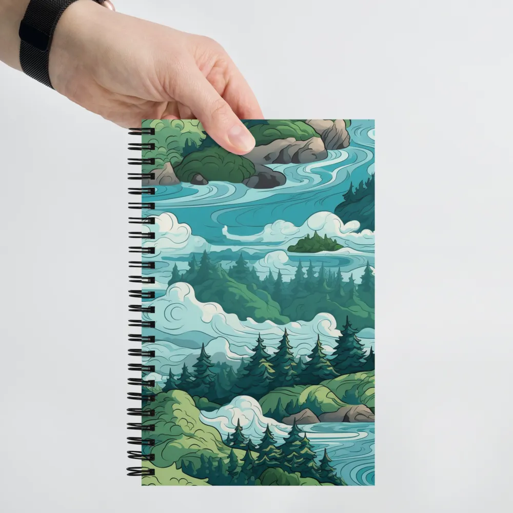 Harmony of Nature | Spiral Notebook