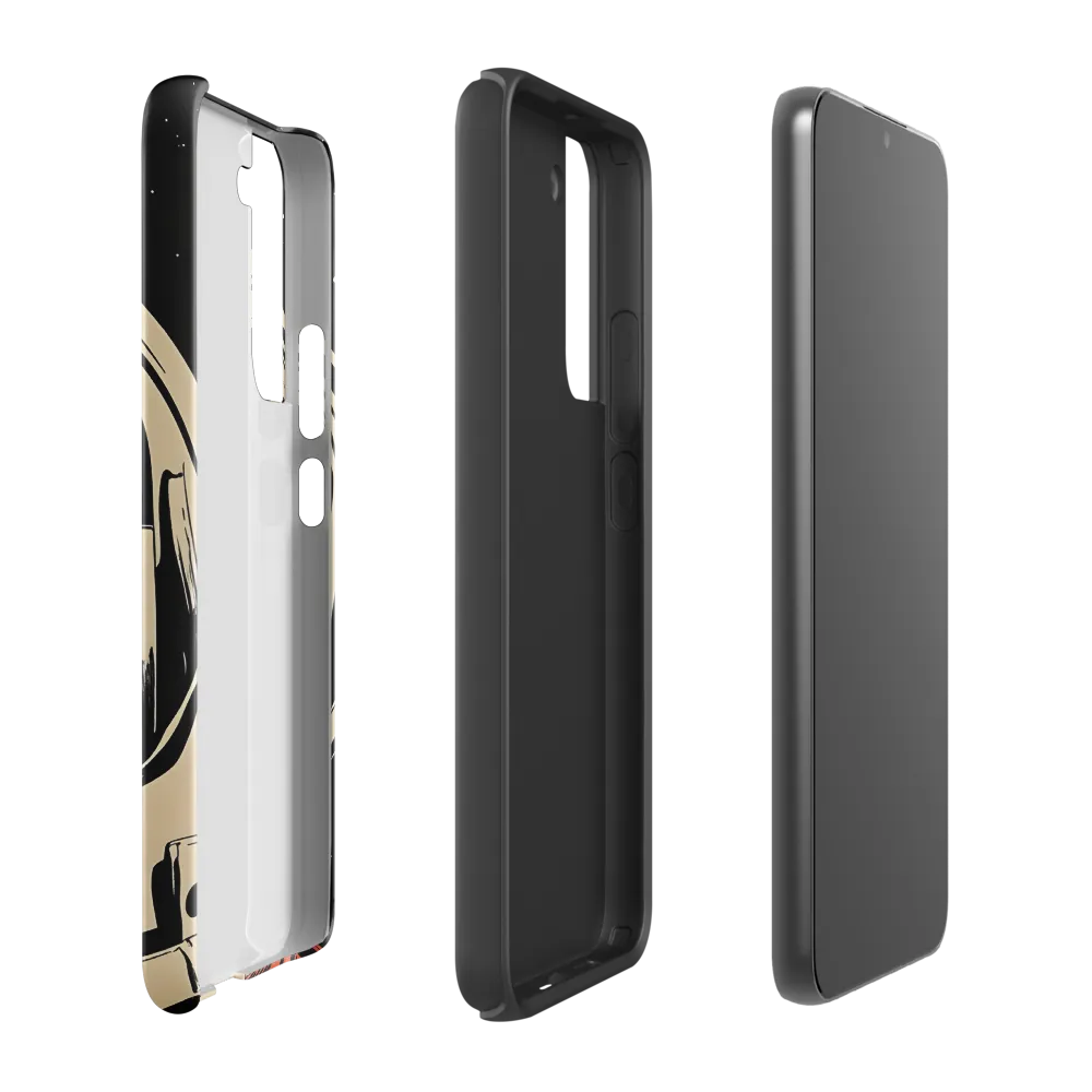 Gaze of the Astronaut | Phone Case |  S22 Plus | Tough Case | Glossy