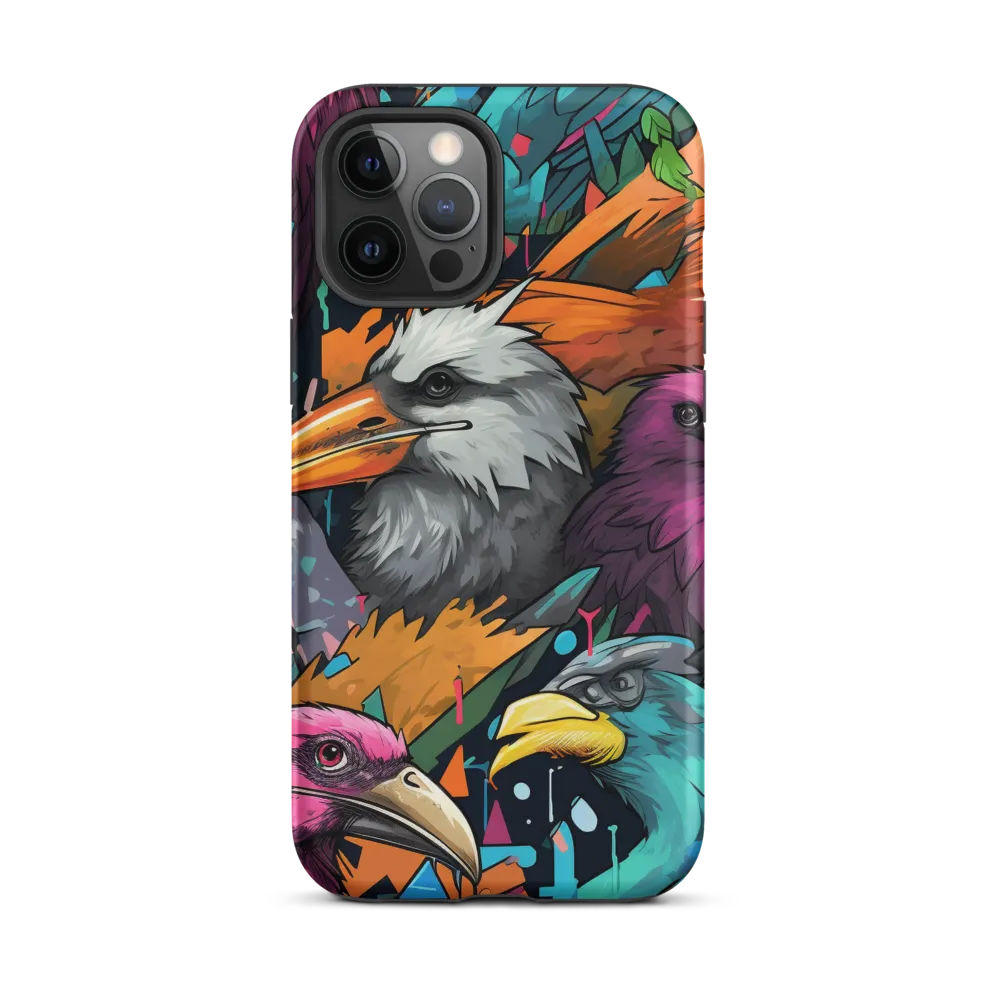Avian Vortex: A Celebration of Color and Form