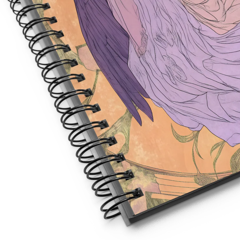 Wings of Serenity | Spiral Notebook