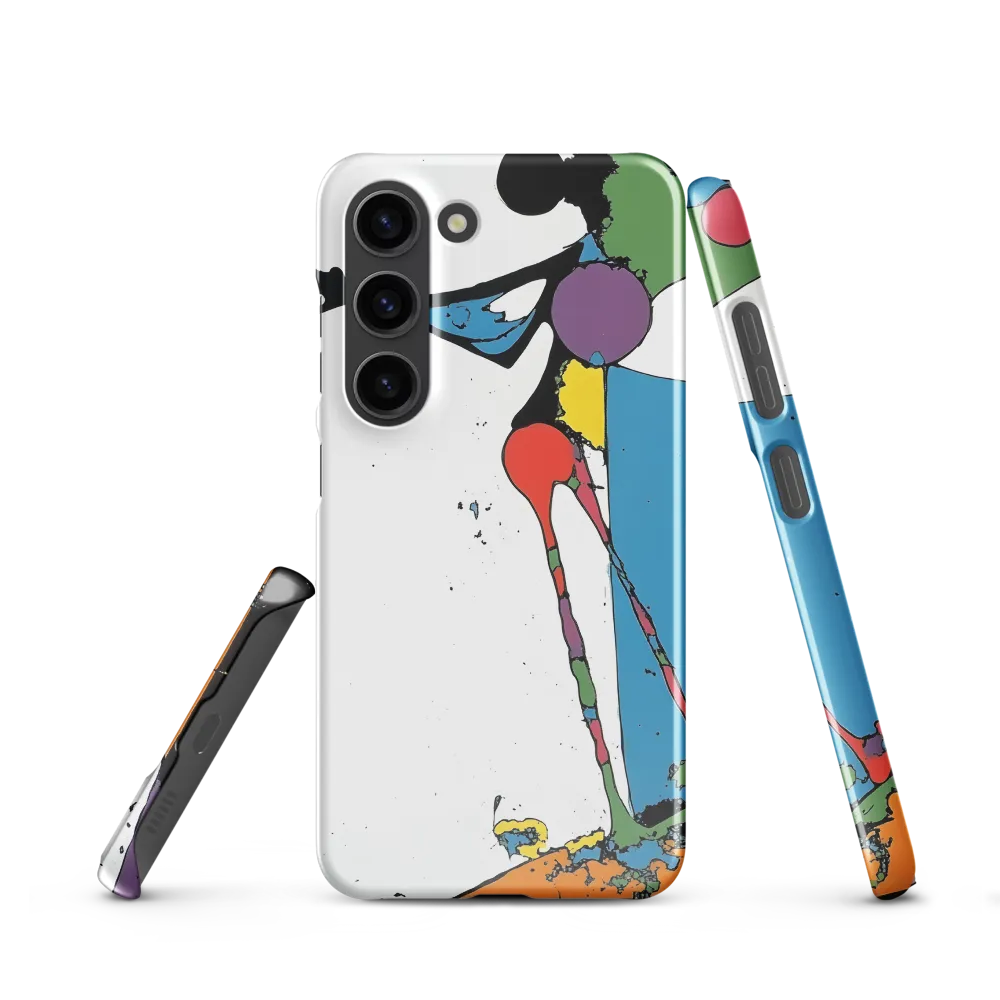 Dynamic Abstract Movement | Phone Case |  S23 | Snap Case | Glossy