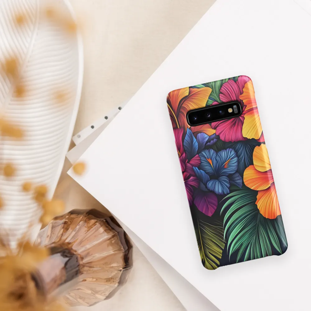 Tropical Symphony | Phone Case |  S10 | Snap Case | Matte