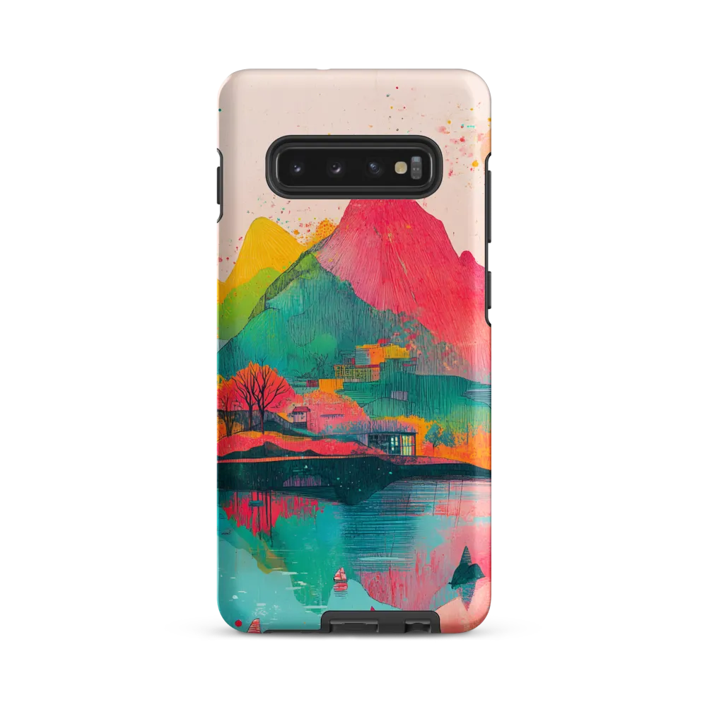Vibrant Serenity: A Surreal Landscape
