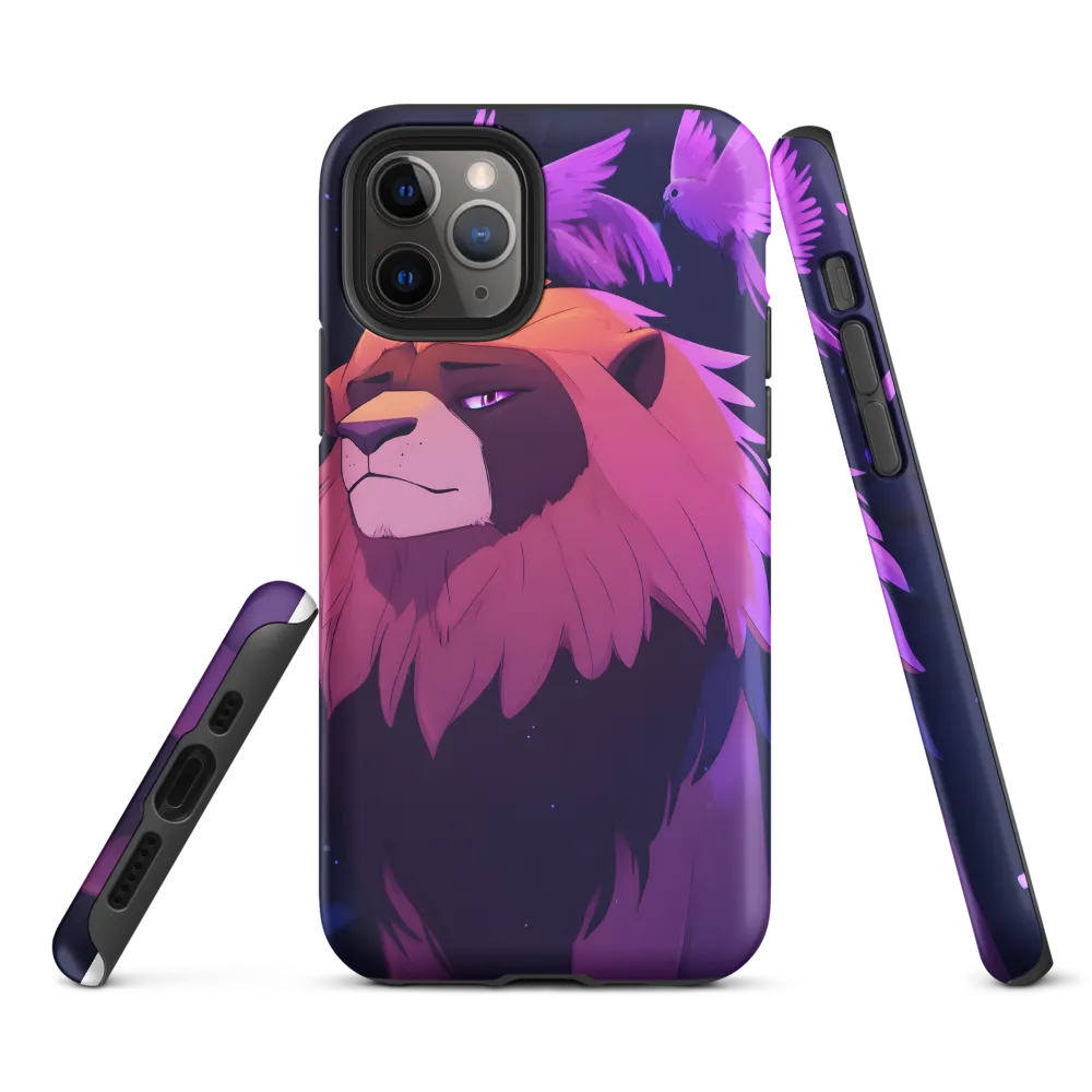 Regal Serenity: The Majestic Lion | Phone Case |  11 Pro | Tough Case | Matte