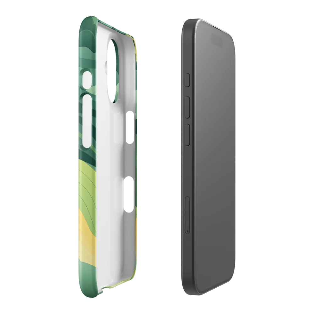 Serenity in Green | Phone Case |  16 | Snap Case | Glossy