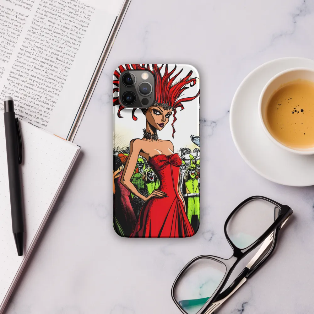 Fiery Elegance: A Fashion Statement