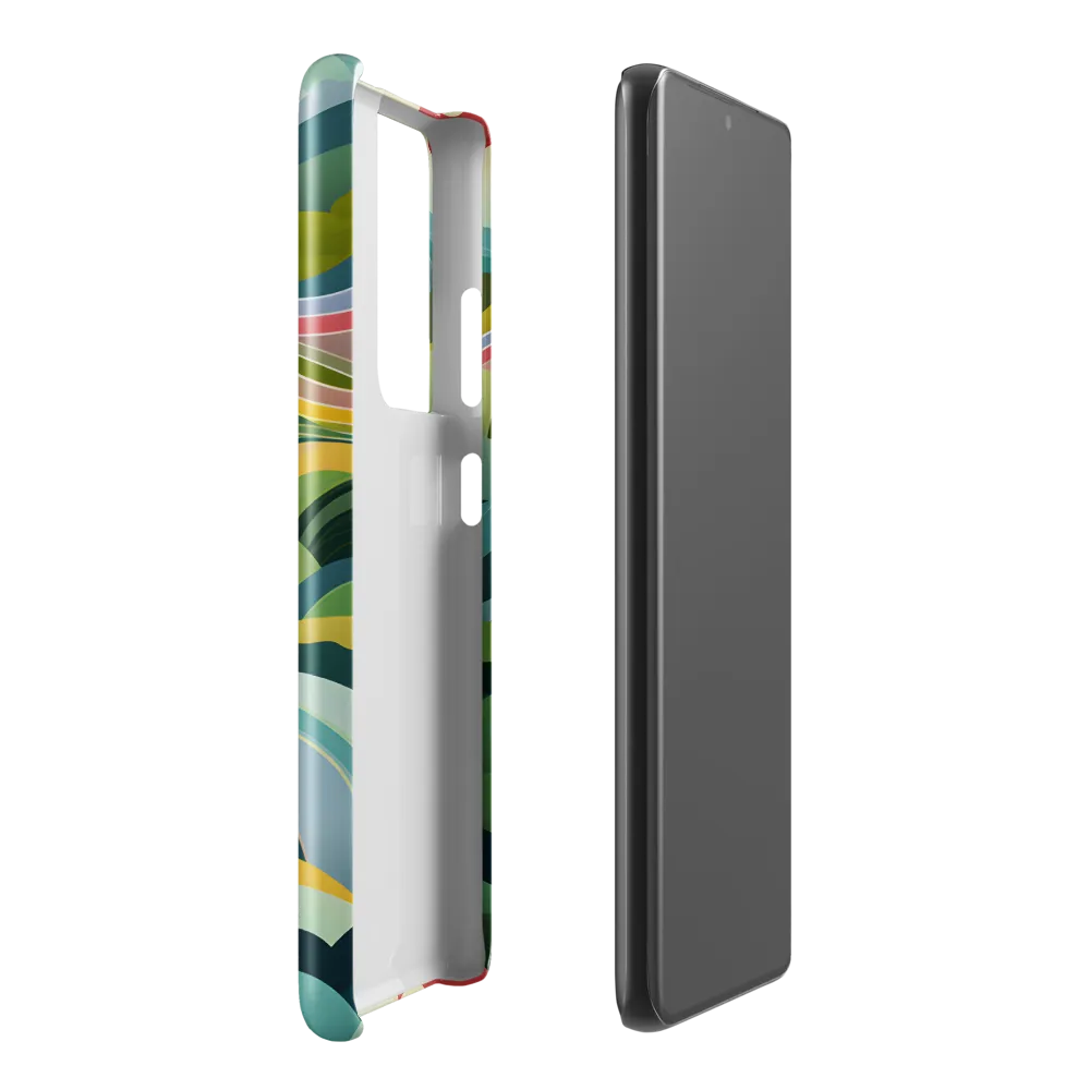Waves of Serenity | Phone Case |  S21 Ultra | Snap Case | Glossy