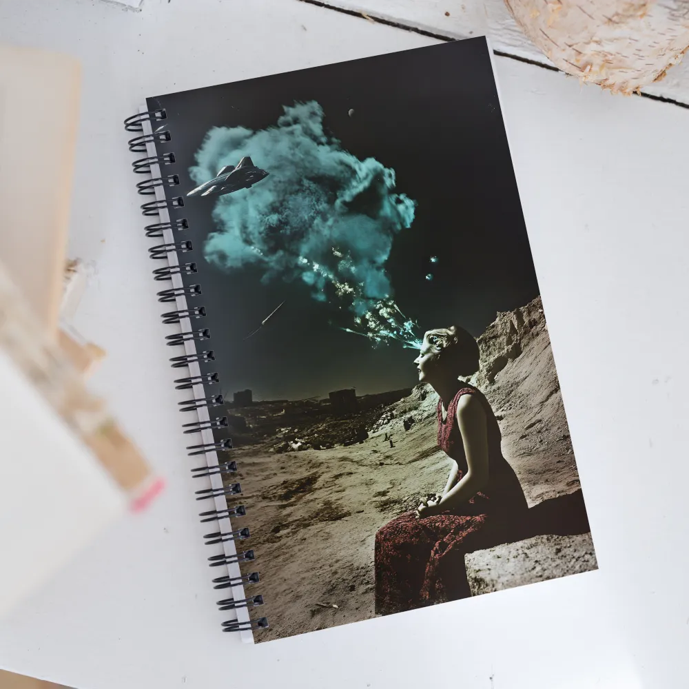 Celestial Whispers | Spiral Notebook