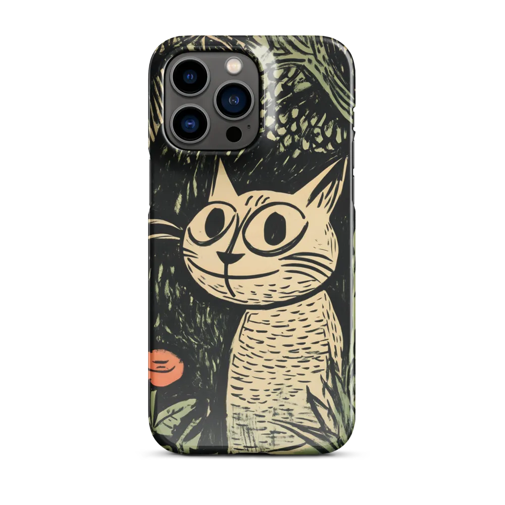 Whimsical Cat in the Forest