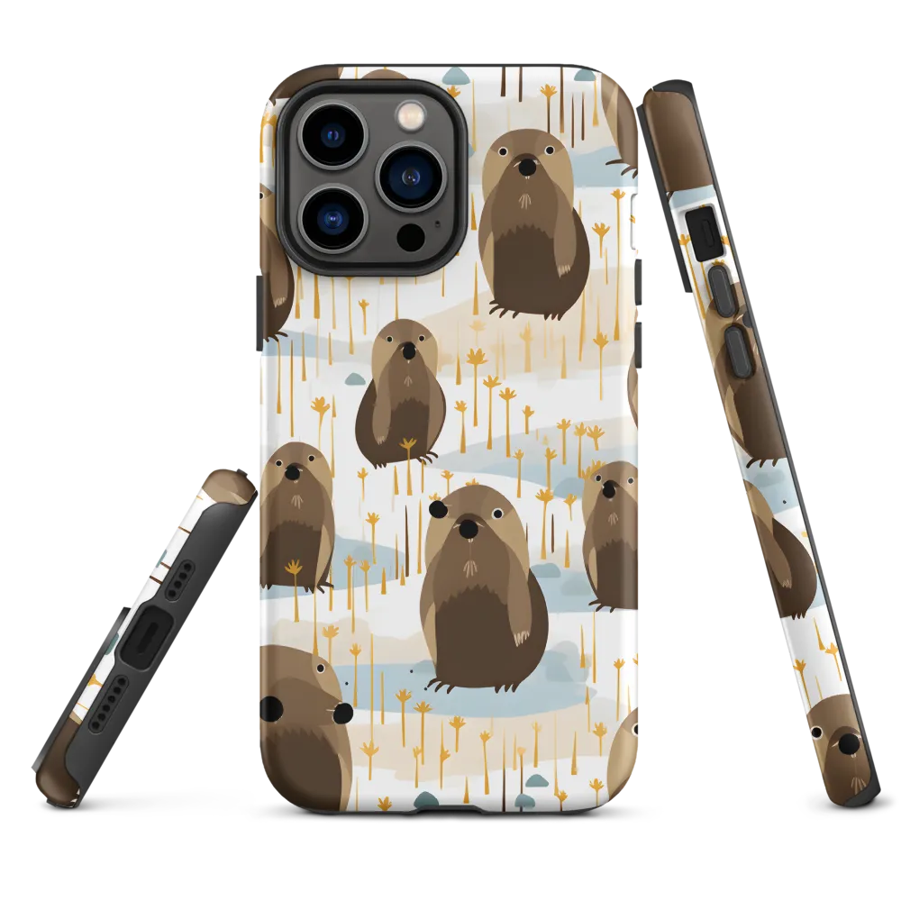 Whimsical Waters: A Celebration of Otters and Seals