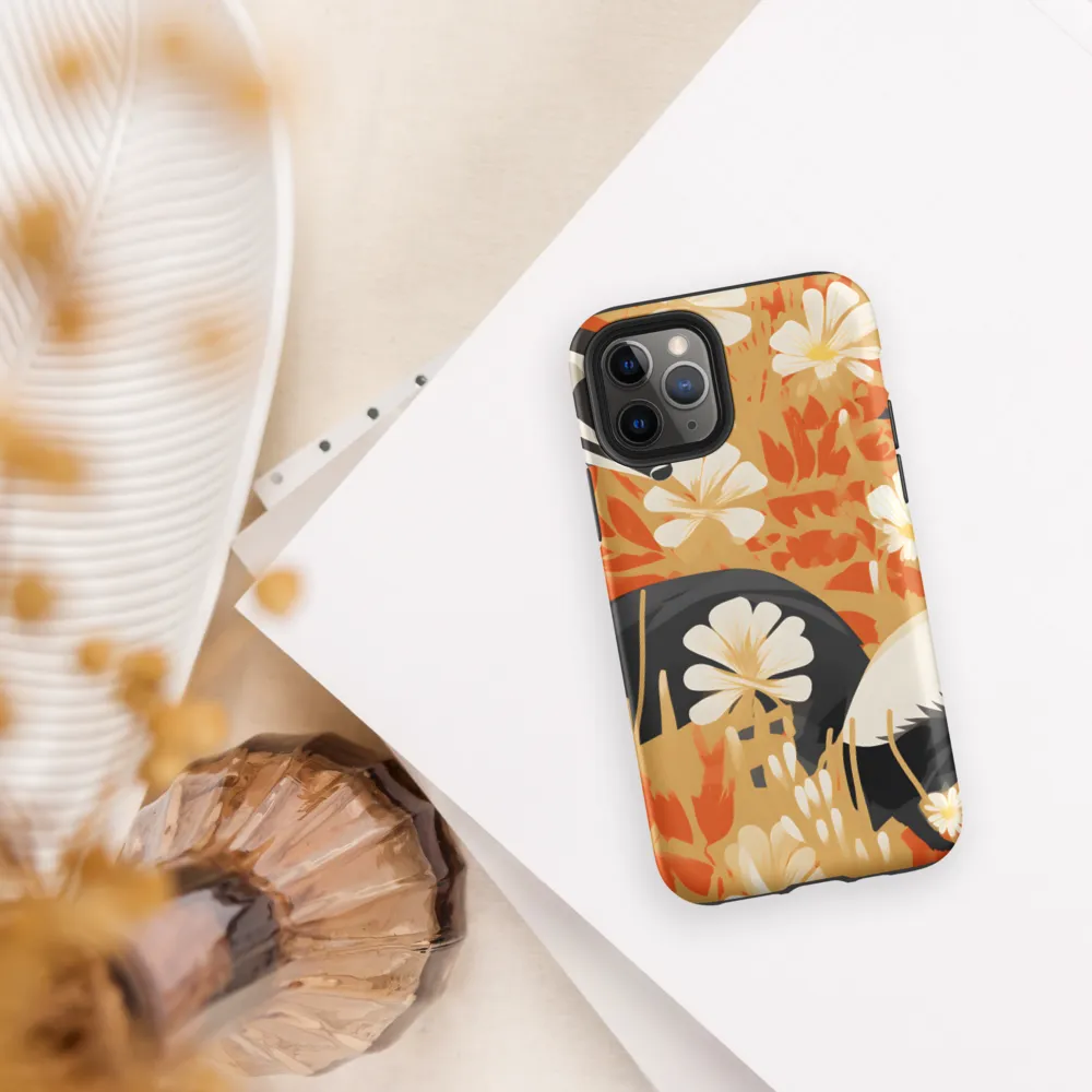 Whimsical Badgers in Bloom