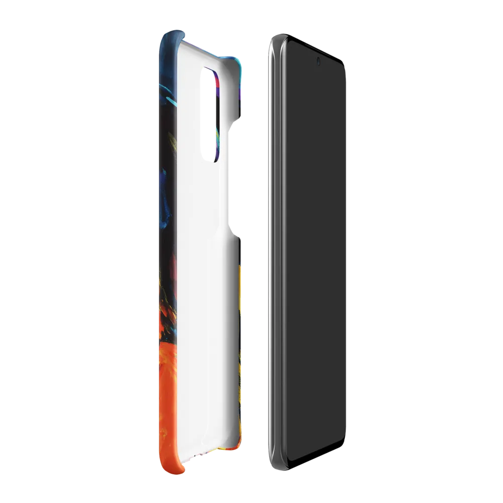 Vibrant Companions: An Expression of Canine Spirit | Phone Case |  S20 Plus | Snap Case | Matte