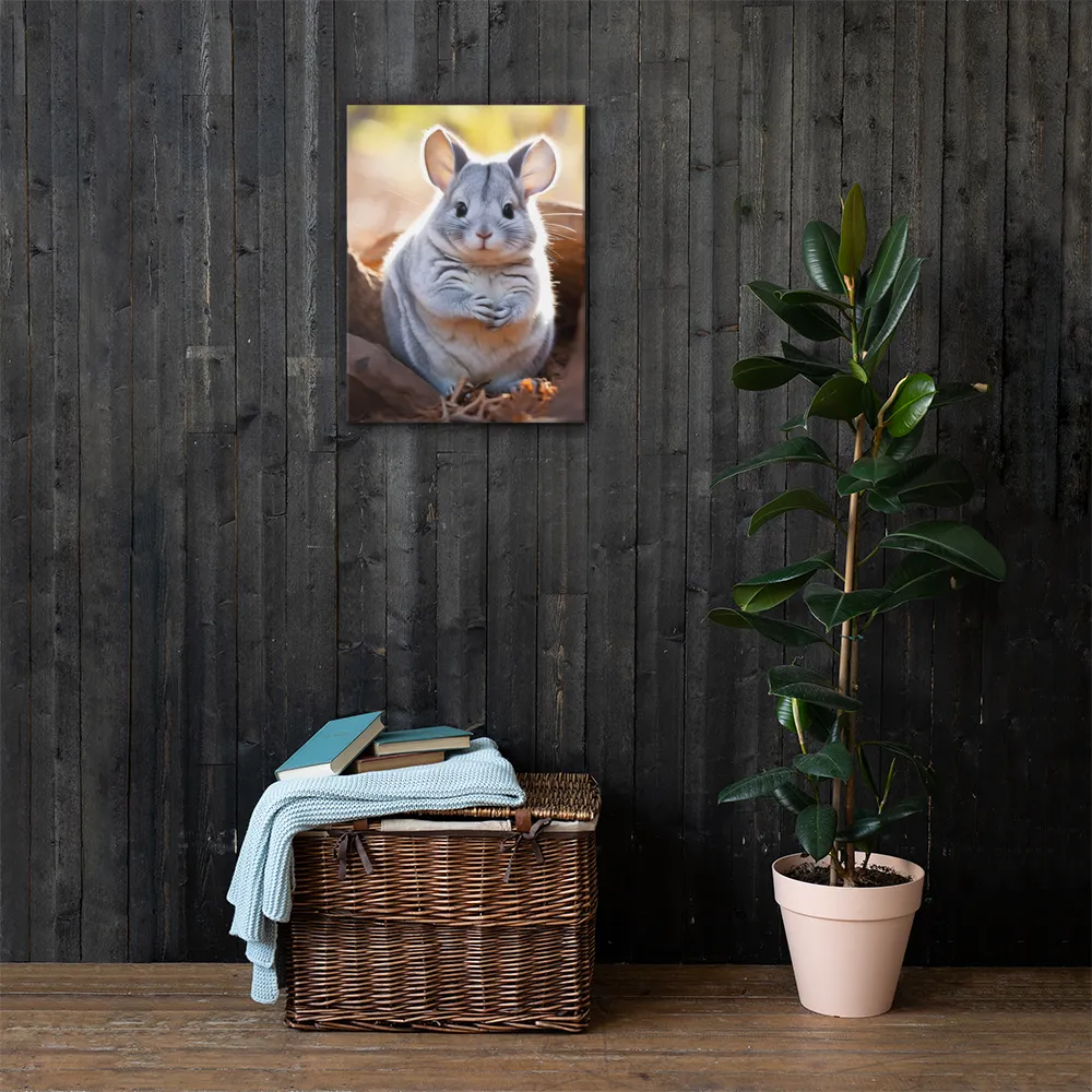 Gentle Whispers of Nature: The Chinchilla