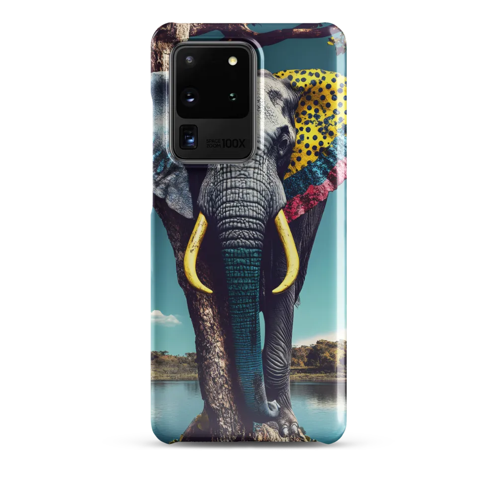 Playful Elegance: The Surreal Elephant