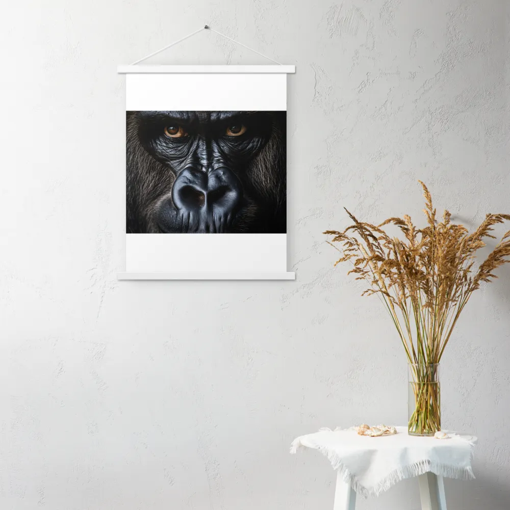 Gaze of the Wild: A Gorilla's Portrait