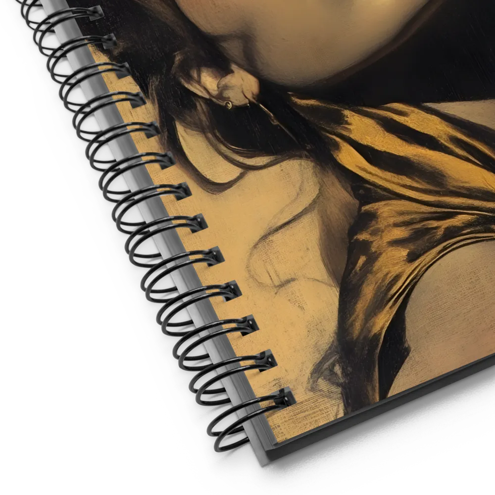 Enigmatic Beauty | Spiral Notebook