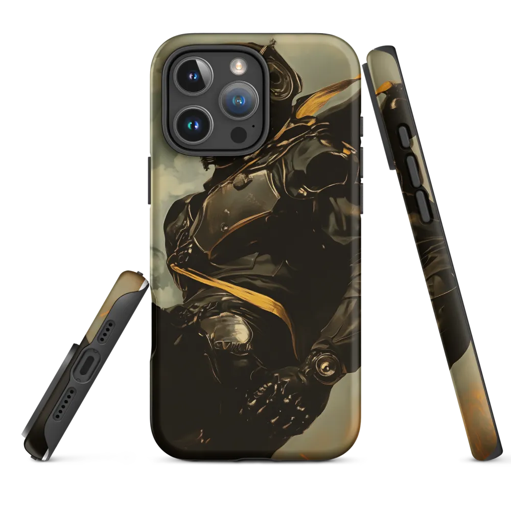 Ethereal Explorer: The Enigmatic Astronaut | Phone Case |  16 Pro Max | Tough Case | Matte