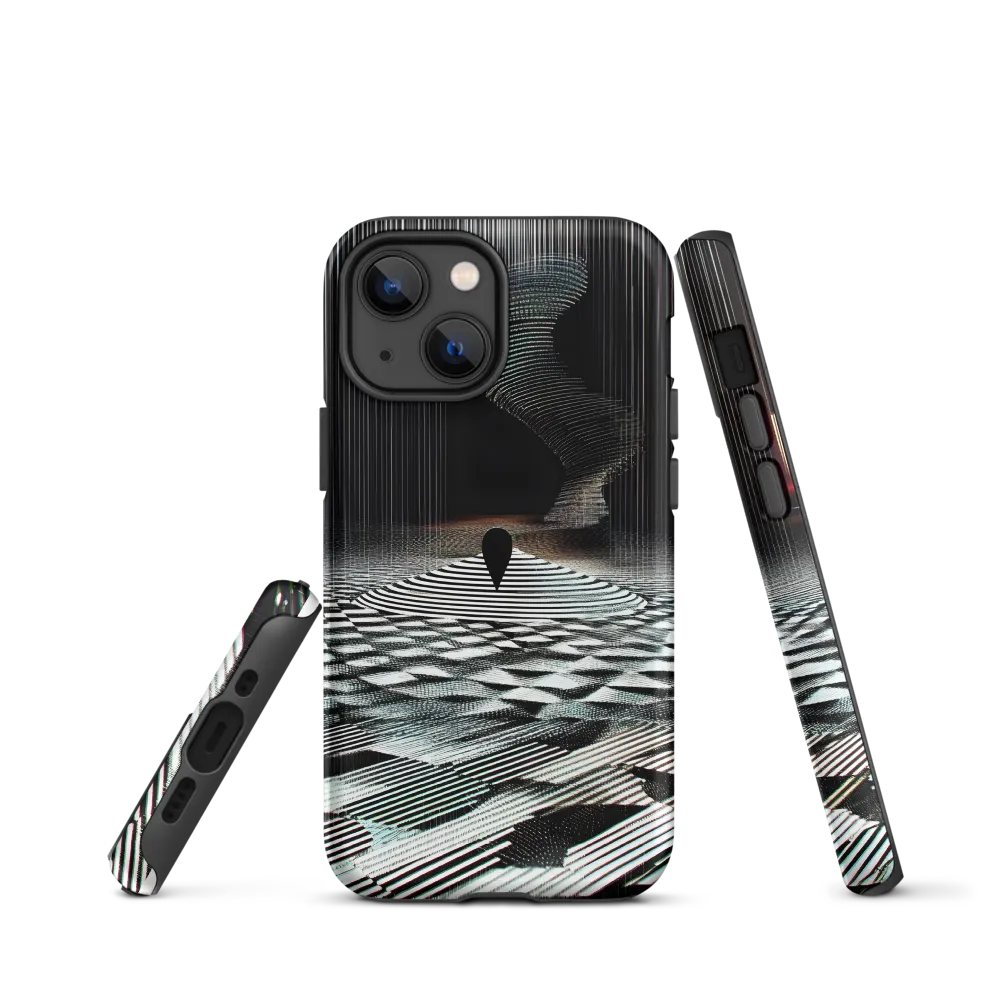 Spiral Echoes | Phone Case |  13 mini | Tough Case | Matte