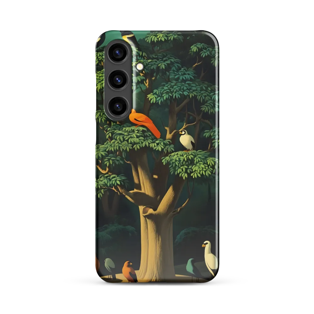 Harmony in Color: A Surreal Bird Symphony