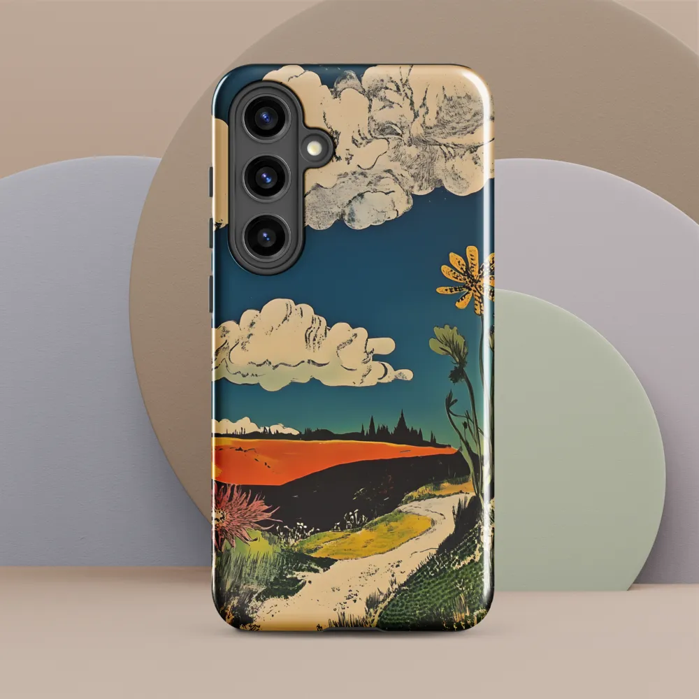 Surreal Blooming Landscape