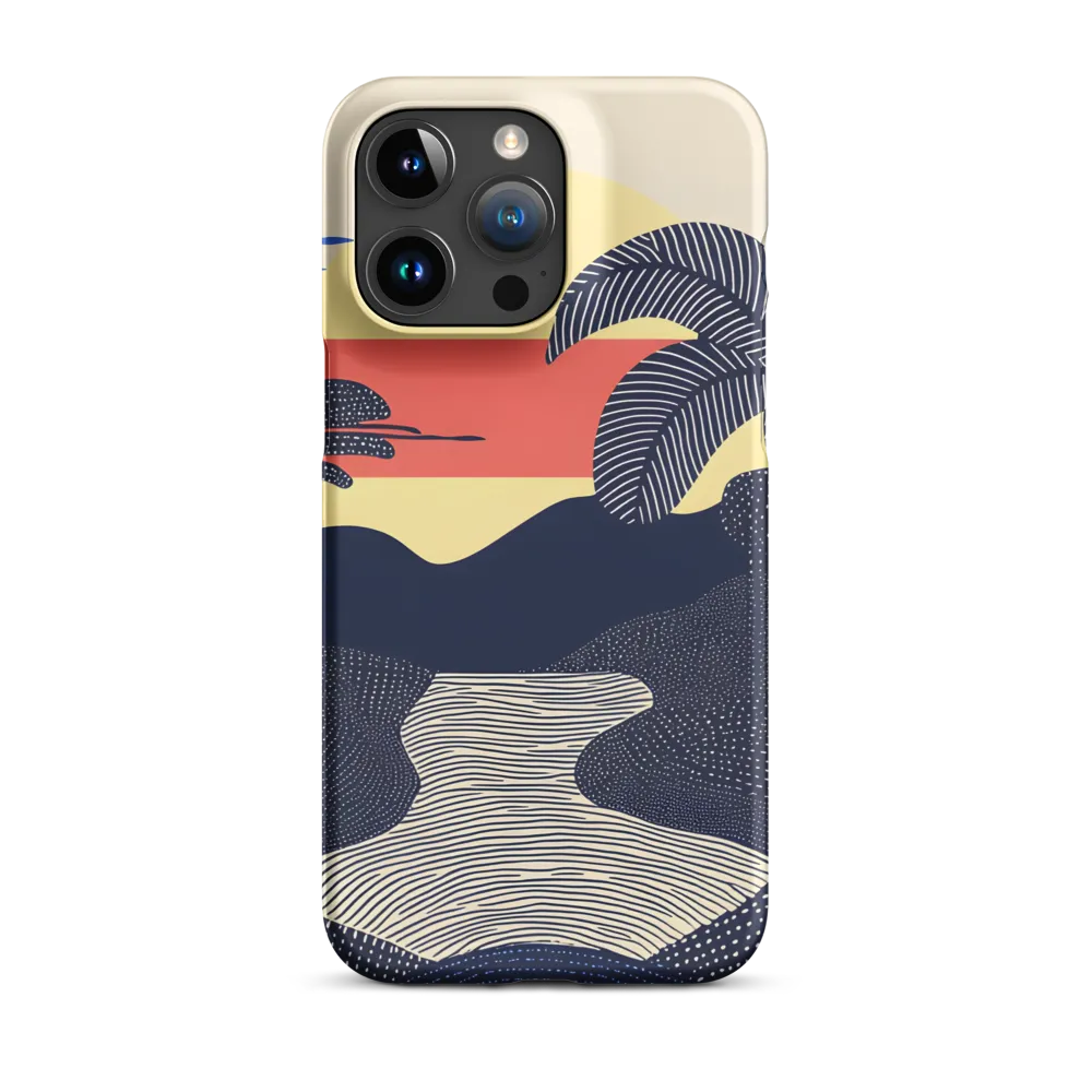 Tranquil Sunset in Modern Minimalism