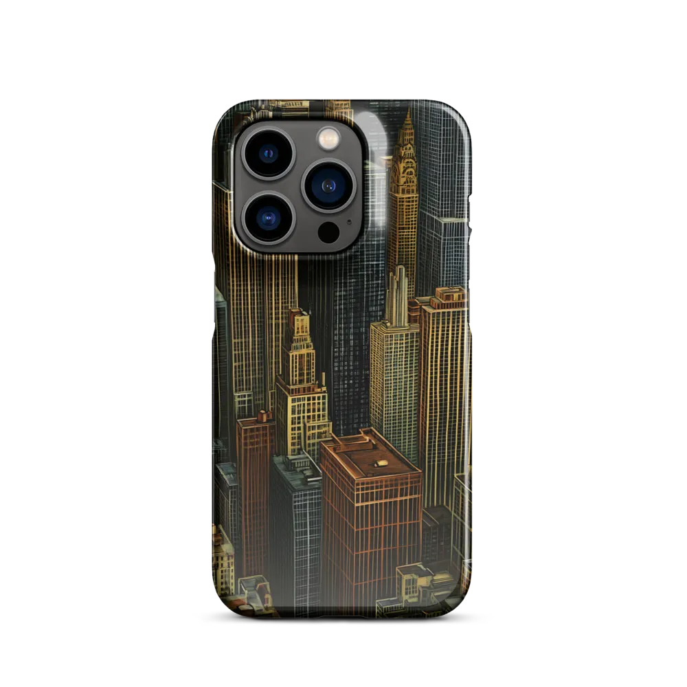 Urban Elegance: A Golden Cityscape